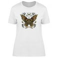 thumbnail image 1 of Traditional Butterfly Tattoo   T-Shirt Women -Image by Shutterstock, Female 3X-Large, 1 of 2