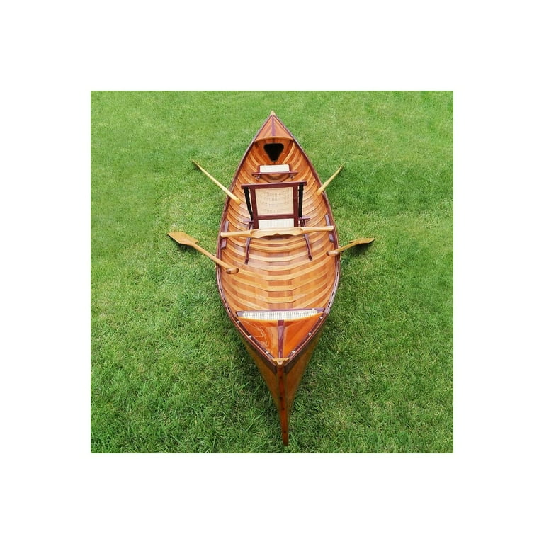 Traditional Canoe With Ribs