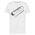 thumbnail image 1 of Traditional Capoeira Instrument T-Shirt Men -Image by Shutterstock, Male Large, 1 of 2