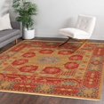 thumbnail image 1 of Traditional Cassia Collection Area Rug Red - 10' Square, 1 of 5
