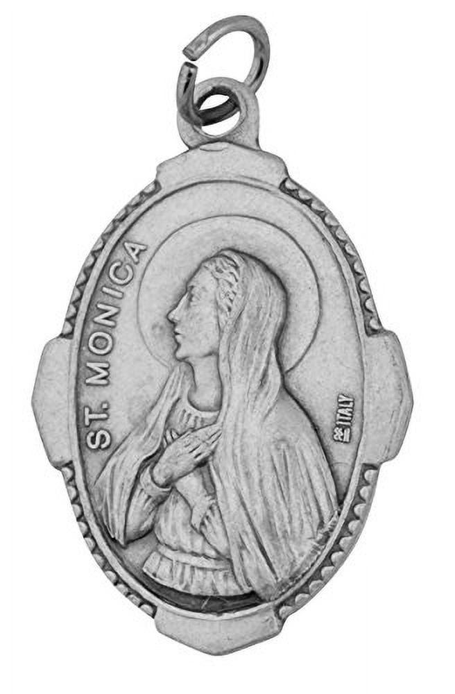 Traditional Catholic Saint Medal (Saint Monica)