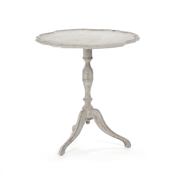 Traditional Charcoal Bart Side Table
