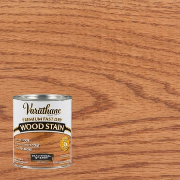 Traditional Cherry, Varathane Premium Fast Dry Wood Stain-262008, Quart