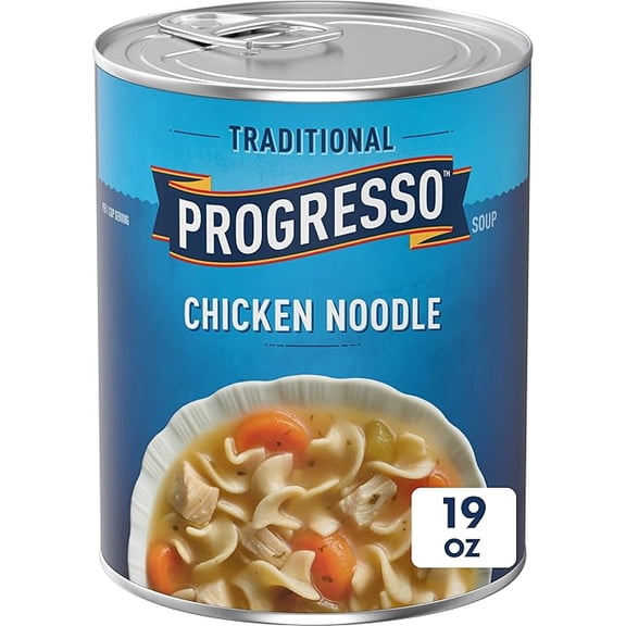 Traditional Chicken Noodle Canned Soup, 19 oz