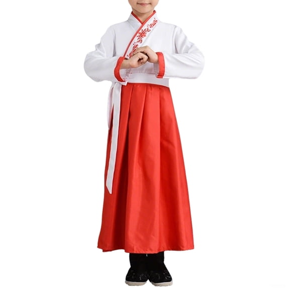 Traditional Chinese Ancient Outfit For Boys Kids Historical Garment