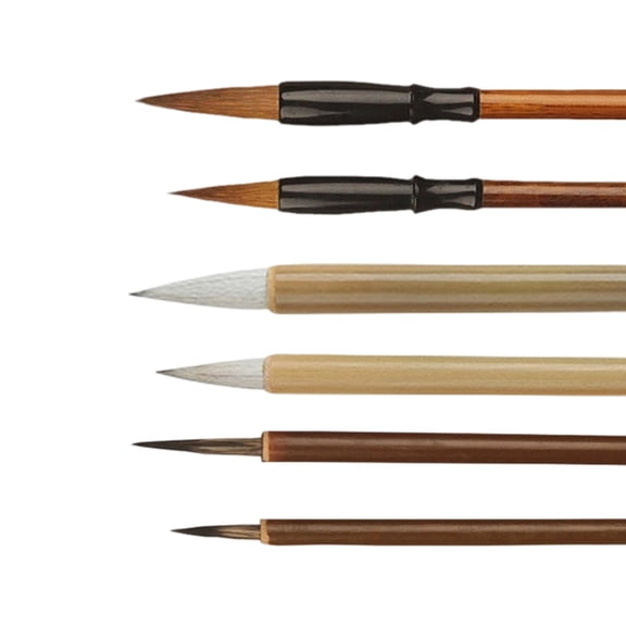 Traditional Chinese Brush Handle Sumi Writing Brush for Landscape Painting Antithetical Couplet Writing