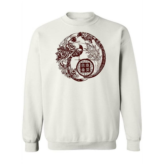 Traditional Chinese Design Sweatshirt Women -Image by Shutterstock, Female XX-Large