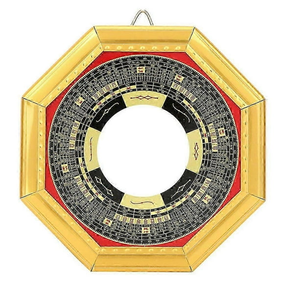 Traditional Chinese Feng Shui Convex/Concave Bagua Mirror For Home Business Lucky(Concave) SZRH A-X