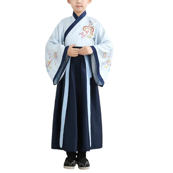 Traditional Chinese Robe For Boys Stage Performance And Outfit
