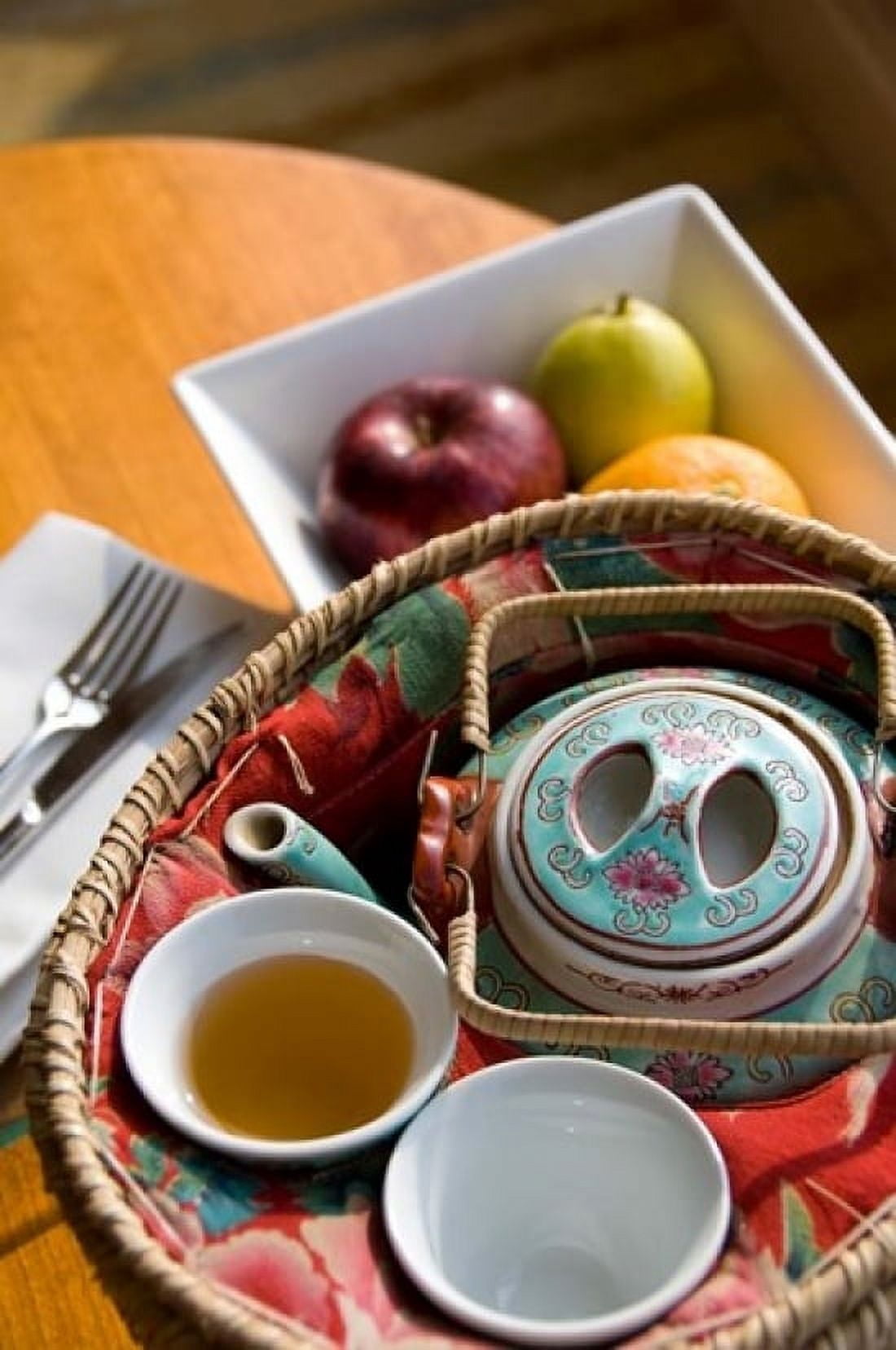 Traditional Chinese teapot and cup Hong Kong China Canvas Art - Cindy Miller Hopkins DanitaDelimont (11 x 17)