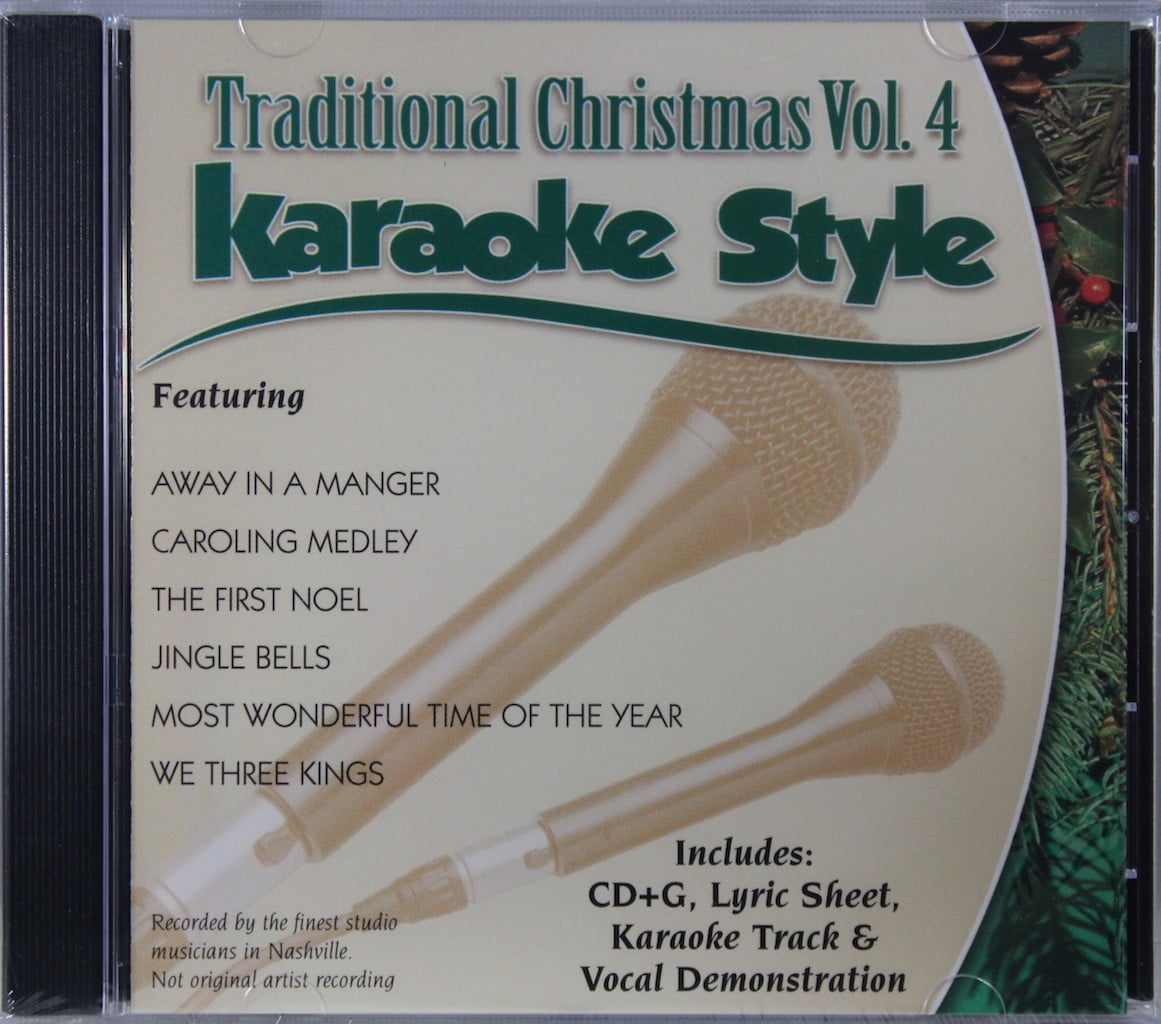 VARIOUS ARTISTS Traditional Christmas Volume 4 Daywind Christian Karaoke Style NEW CD+G 6 Songs