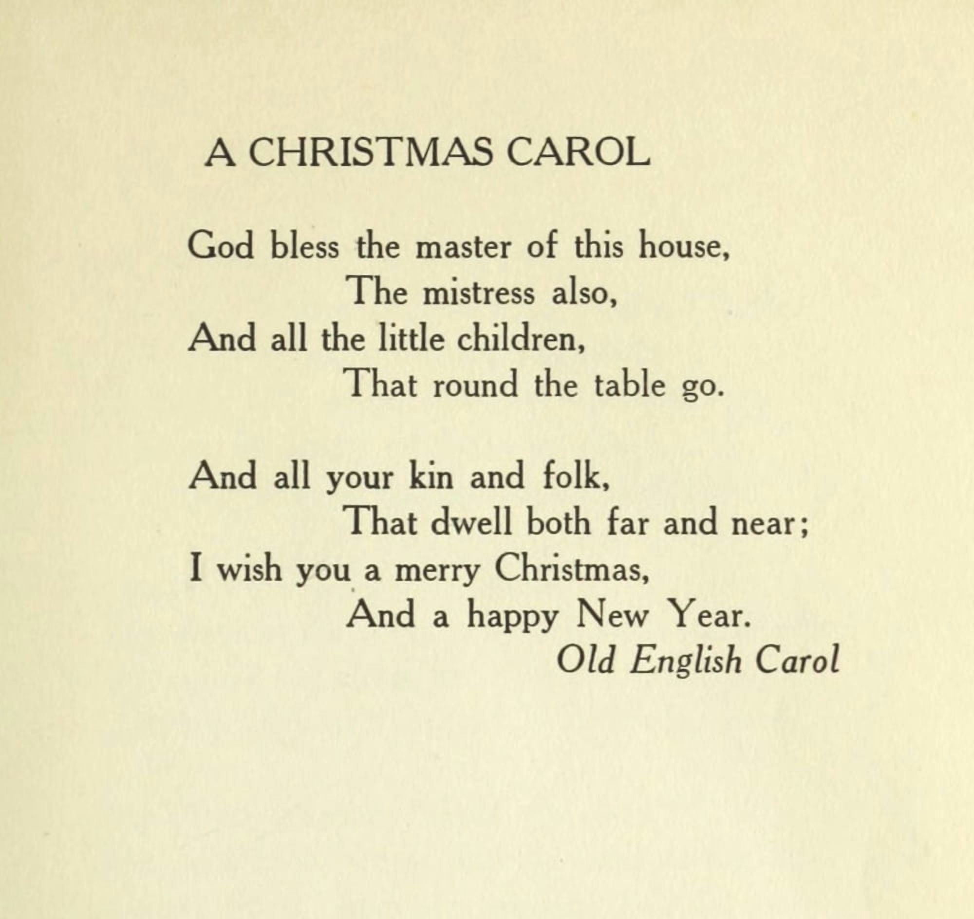 Traditional Christmas in Poetry 1922 A Christmas Carol Canvas Art - Traditional (18 x 24)