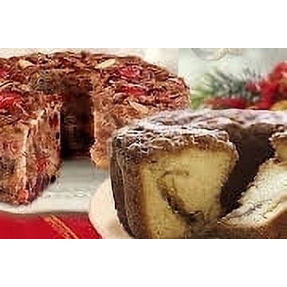 CoffeeCakes Traditional Cinnamon Streusel Coffee Cake 2LB Moist Fruit Cake for Breakfast, Holiday Gatherings, Family Treats