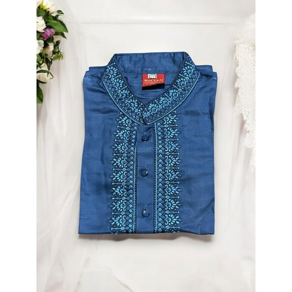 Traditional Comfortable Boys Soft Cotton Kurta 07