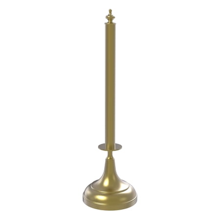 1052-SBR Traditional Counter Top Kitchen Paper Towel Holder, Satin Brass
