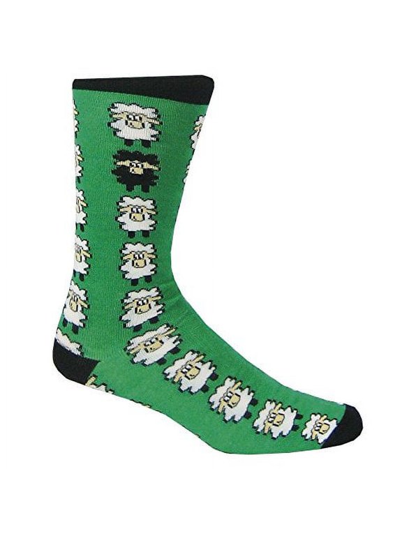 Ltd. Emerald/Black Multi Sheep Adult Socks