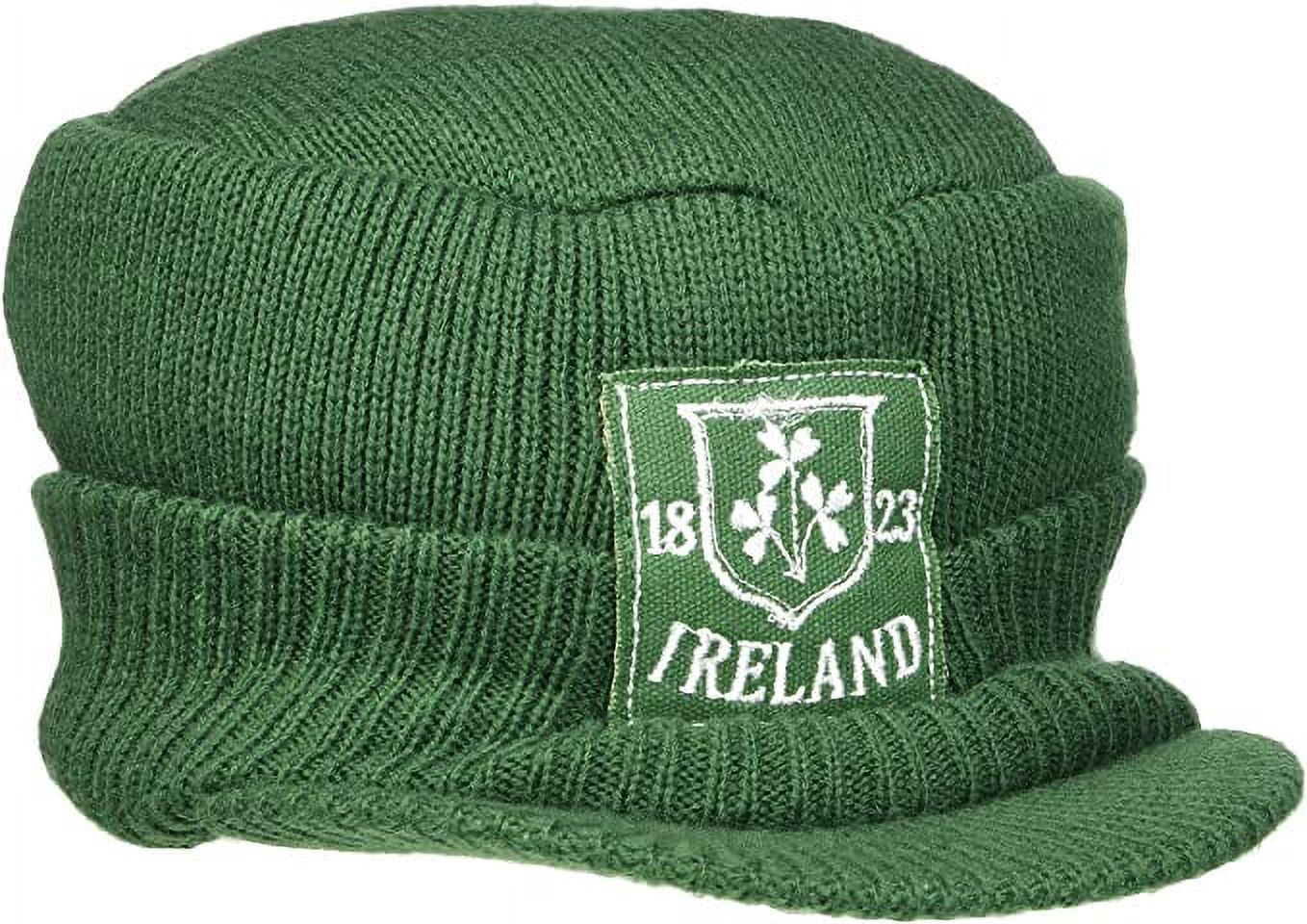 Vintage 80s Ear Flap Beanie Mini Brim Cadet Hat Cap Beanie Fleece Ear Flap Cap - Retro – MadBeans Beanies main image 2
