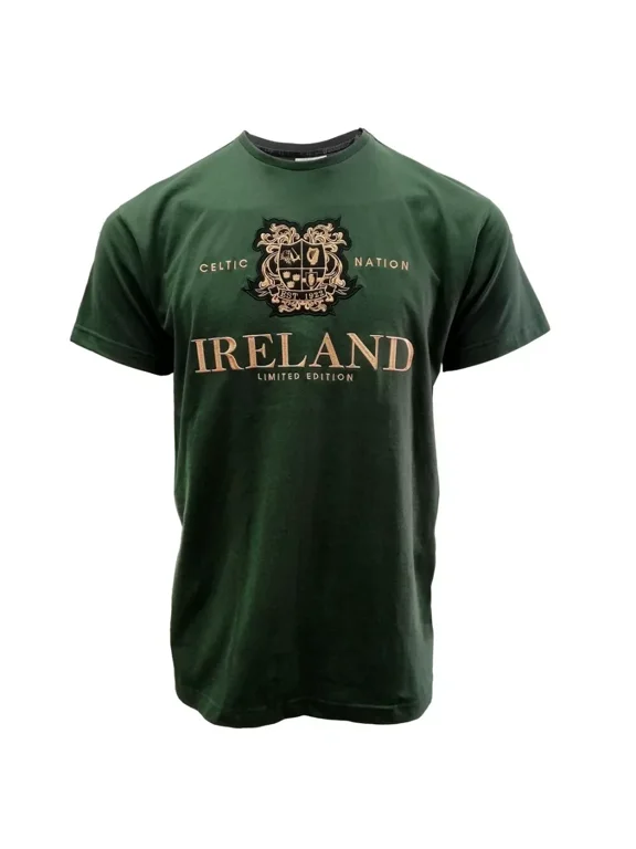 Mid Grn Ireland Lim Crest MensT