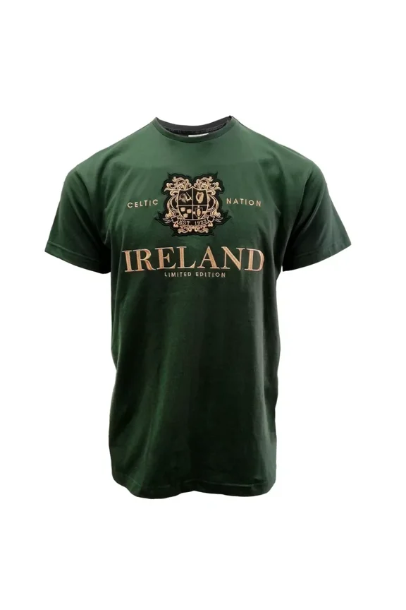 Mid Grn Ireland Lim Crest MensT