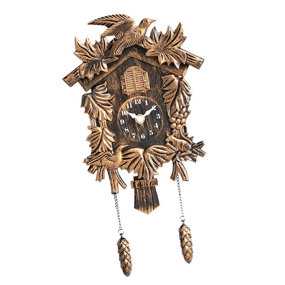 Traditional Cuckoos Pendulums Clock With Moving Bird And Chiming Mechanism Perfect For Home Decors And Kids Bedroom