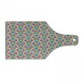 thumbnail image 1 of Traditional Cutting Board, Polish Pattern with Floral Motifs and Folkloric Elements Native Cultural, Decorative Tempered Glass Cutting and Serving Board, Wine Bottle Shape, Multicolor, by Ambesonne, 1 of 1