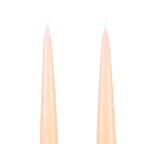 Traditional Danish Style Pointed Taper Candles - 13 Inch - Pairs