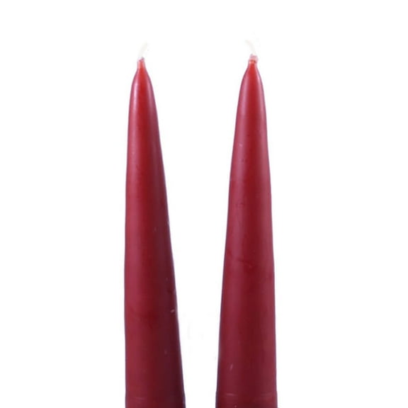 Traditional Danish Style Pointed Taper Candles - 13 Inch