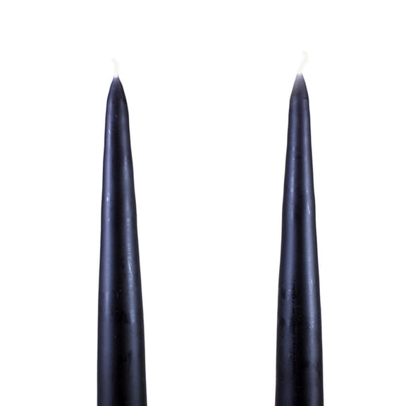 Traditional Danish Style Pointed Taper Candles - 17 Inch - Pairs