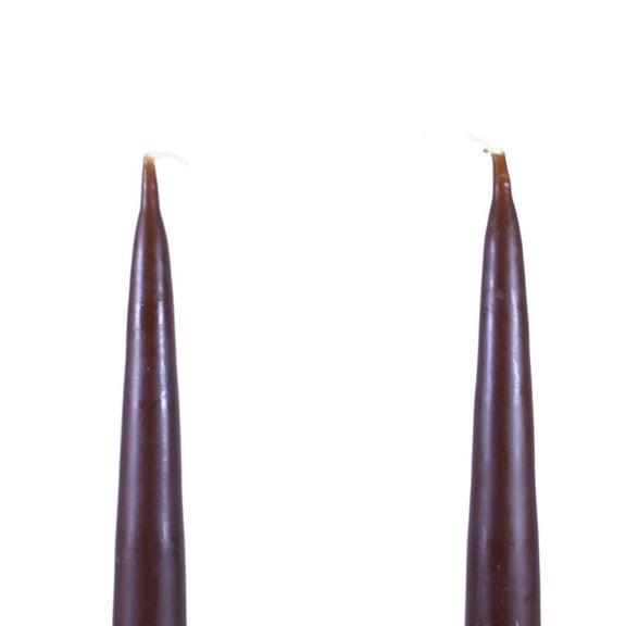 Traditional Danish Style Pointed Taper Candles - 17 Inch - Pairs