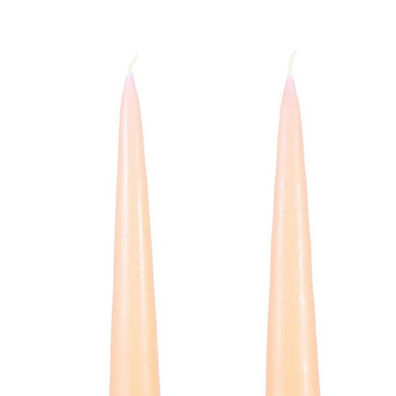 Traditional Danish Style Pointed Taper Candles - 17 Inch - Pairs