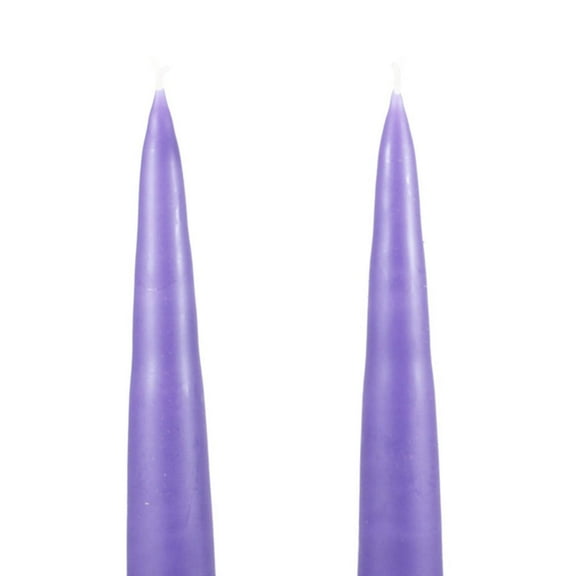 Traditional Danish Style Pointed Taper Candles - 17 Inch