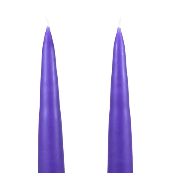 Traditional Danish Style Pointed Taper Candles - 17 Inch