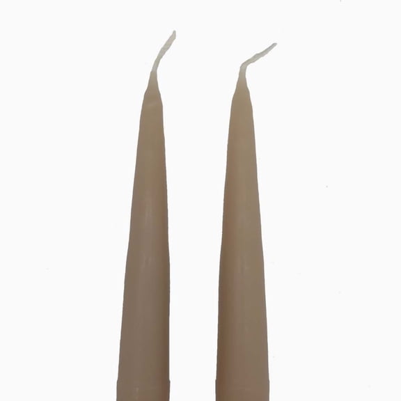 Traditional Danish Style Pointed Taper Candles - 17 Inch