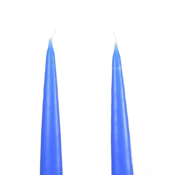 Traditional Danish Style Pointed Taper Candles - 9 Inch - Pairs