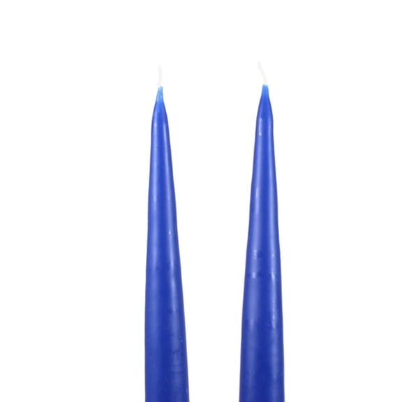 Traditional Danish Style Pointed Taper Candles - 9 Inch - Pairs