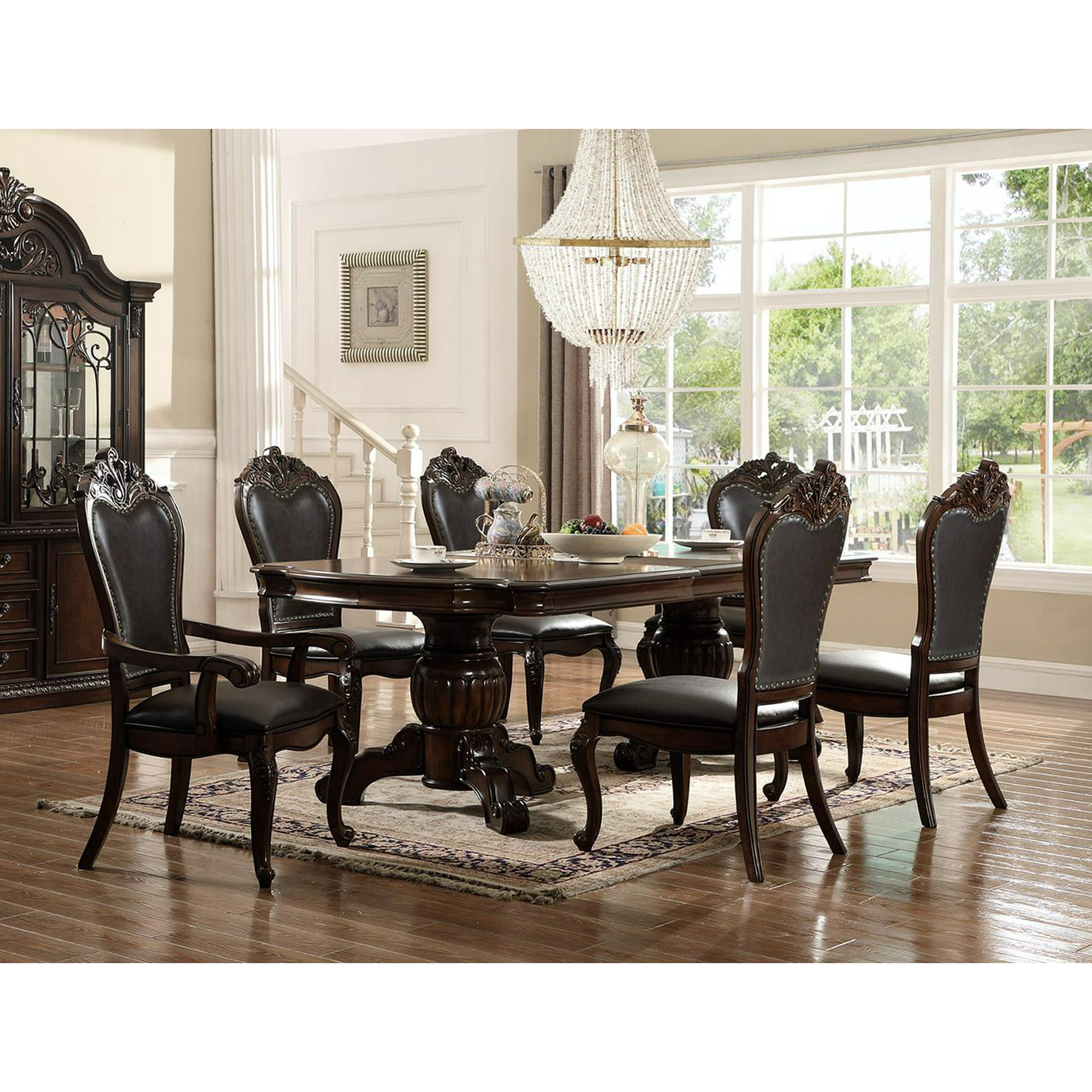 formal round dining room sets
