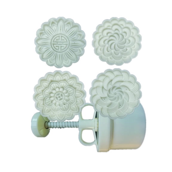 Traditional Dragon Phoenixes Pattern Stamp Delicate Treat Embosser Hand Press Cookie Cutter Decorations Tool