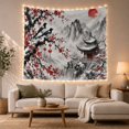 thumbnail image 1 of Traditional East Asian With Ink Wash Painting, Mystical Fantasy for Space Lovers, Galaxy Room Decor, Housewarming Gift, Tapestry Wall Hanging for Bedroom and Dorm, 1 of 7