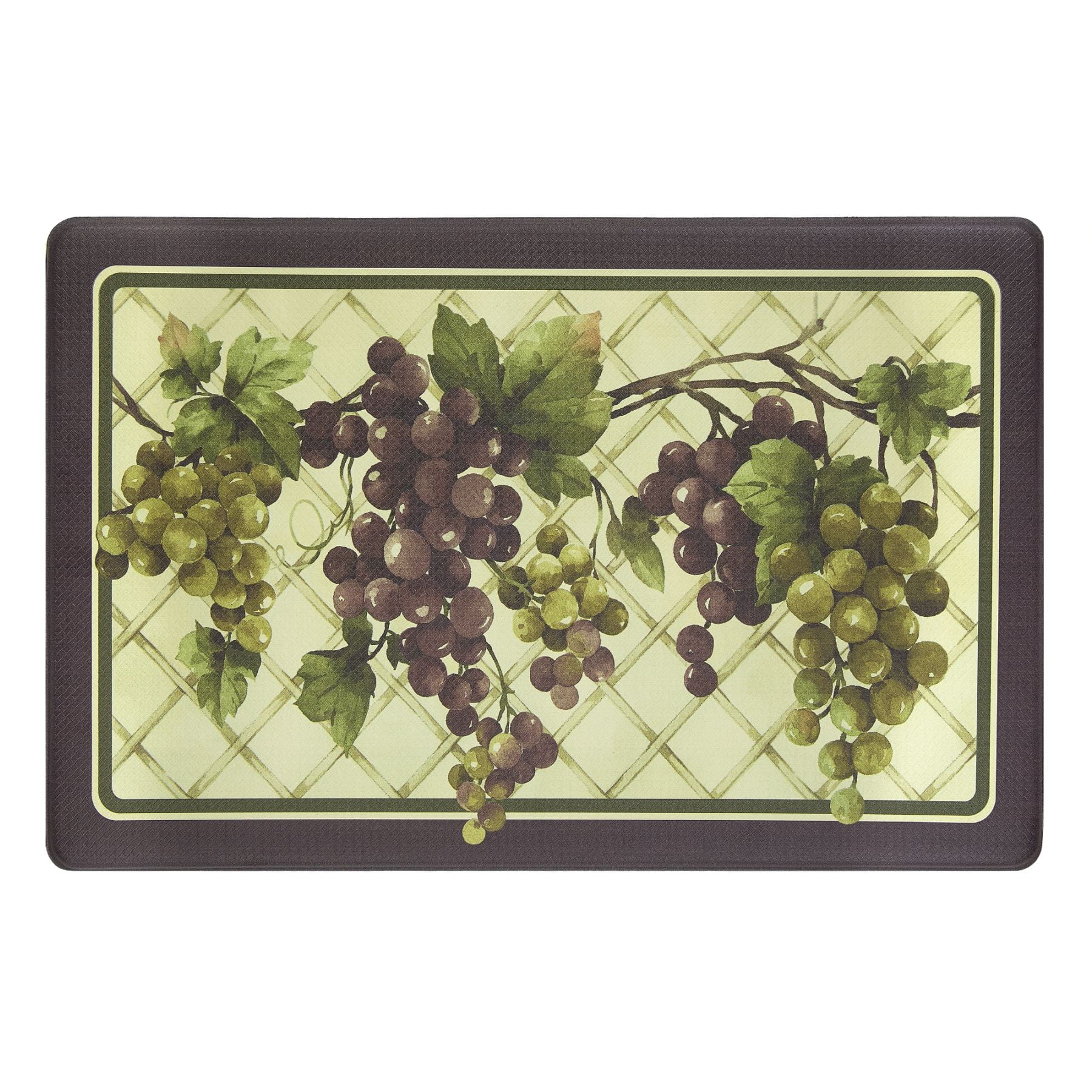 Tuscany Printed PVC Foam Anti-Fatigue Kitchen Mat, 18" x 30"