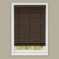 thumbnail image 1 of Traditional Elegance Cordless Madera Falsa 2" Faux Wood Plantation Blind 39x64 - Mahogany, 1 of 2