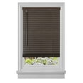 thumbnail image 1 of Traditional Elegance Cordless Madera Falsa 2" Faux Wood Plantation Blind 46x64 - Mahogany, 1 of 3