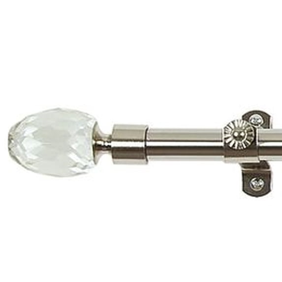 Traditional Elegance Decorative Rod & Finial Vidrio 28-48
