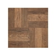 thumbnail image 1 of Traditional Elegance Elite 12x12 2.0mm Self Adhesive Vinyl Floor Tile - Walnut Parquet - 9 Tiles/9 sq. ft., 1 of 2