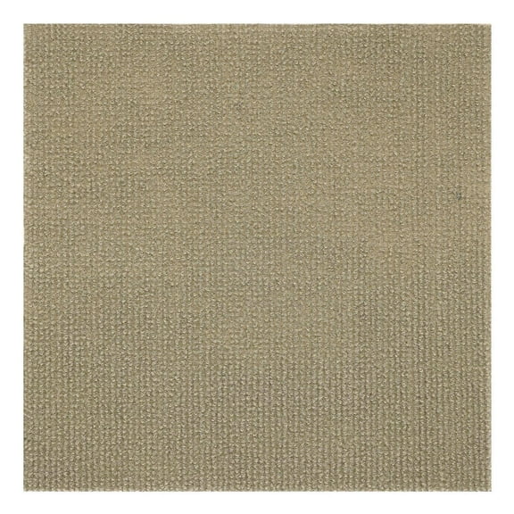Traditional Elegance Madison 12x12 Self Adhesive Carpet Floor Tile - 12 Tiles/12 sq. Ft. - Tan