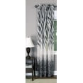 thumbnail image 1 of Ben&Jonah PrimeHome Collection Safari Window Curtain Panel - 50x63 - Black/Multi, 1 of 2