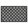 thumbnail image 1 of Traditional Elegance Wrought Iron Rubber Mat 18x30 - Diamond, 1 of 2