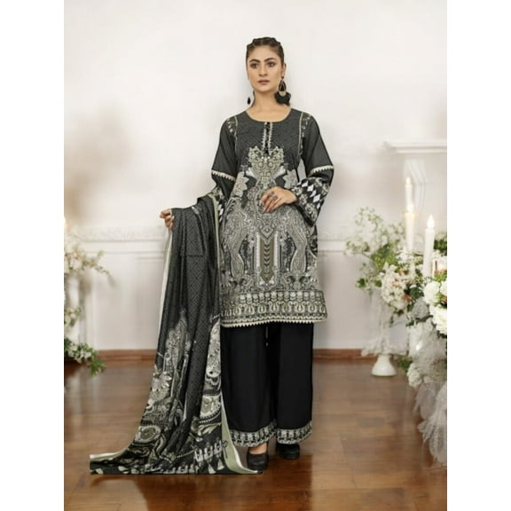 Traditional Embroidered Haya Designer Pakistani Dress,Cultural Wear for Women,04