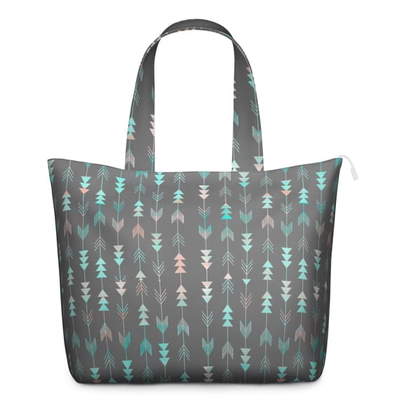 Traditional European Style Travel Bag, Vintage Fashion Weekender Tote with Faded Floral Design, Multipurpose Duffel for Yoga, Camping, Airplane Travel