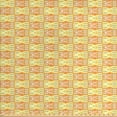 thumbnail image 1 of Ambesonne Traditional Fabric by the Yard Upholstery, Colorful Tribal Motifs, 5 Yards, Apricot Pastel Yellow, 1 of 4