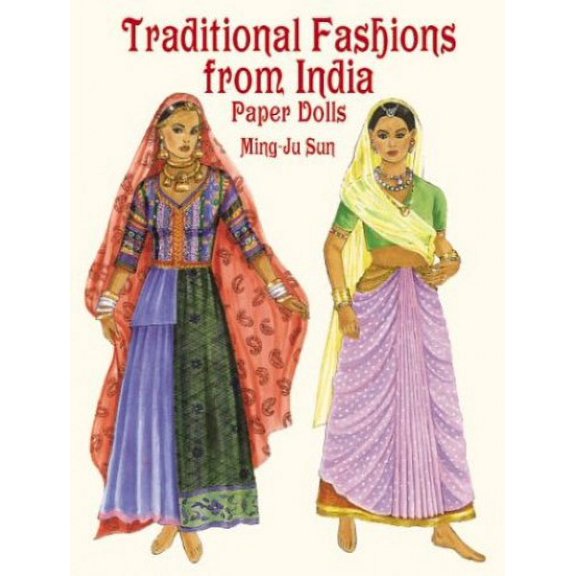 Pre-Owned Traditional Fashions from India Paper Dolls (Paperback) by Ming-Ju Sun